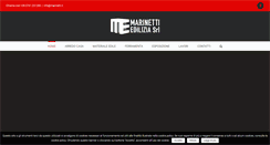 Desktop Screenshot of marinetti.it